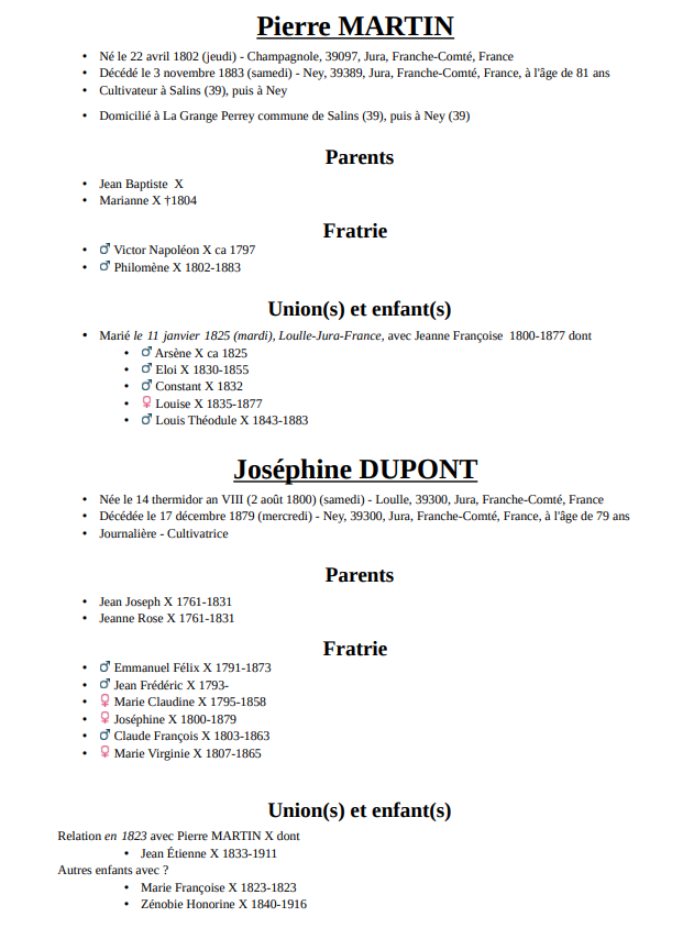 Exemple de fiche ancêtre